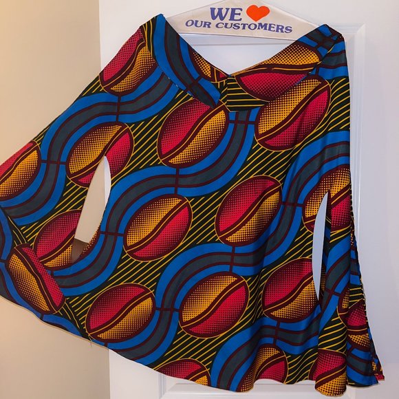 Multicolored African Top - Picture 1 of 2